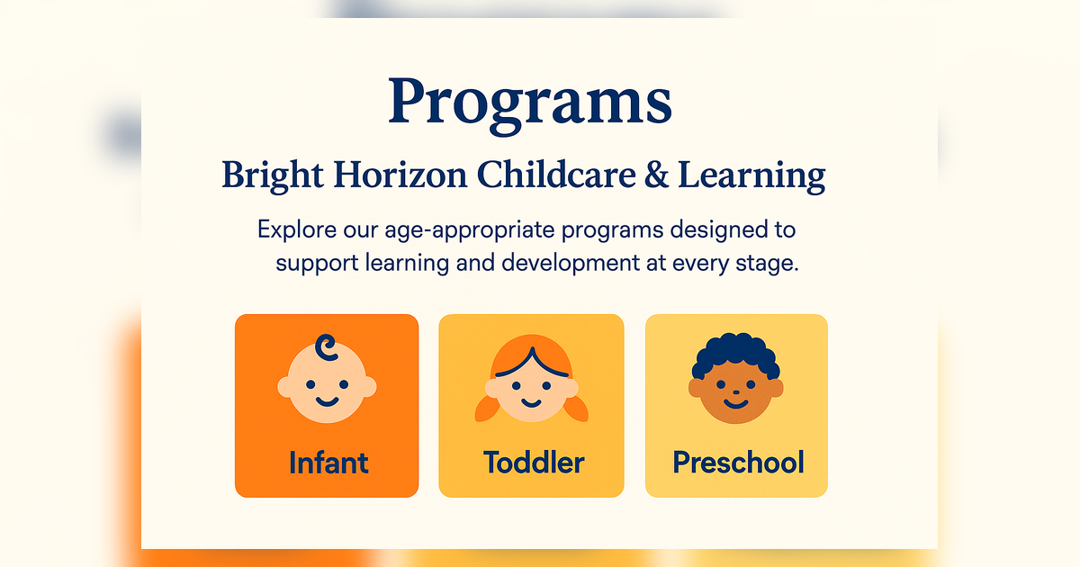 bright program Images High Quality Grahic Early Childhood Programs & Curriculum | Bright Horizon